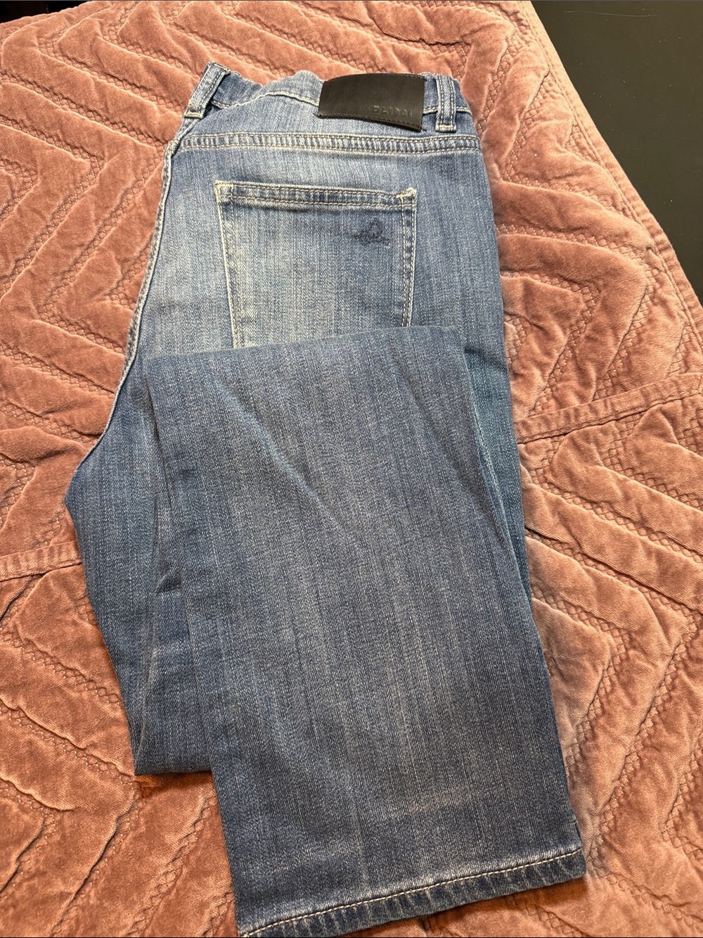 DL1961 Kids Straight-Leg Blue Jeans